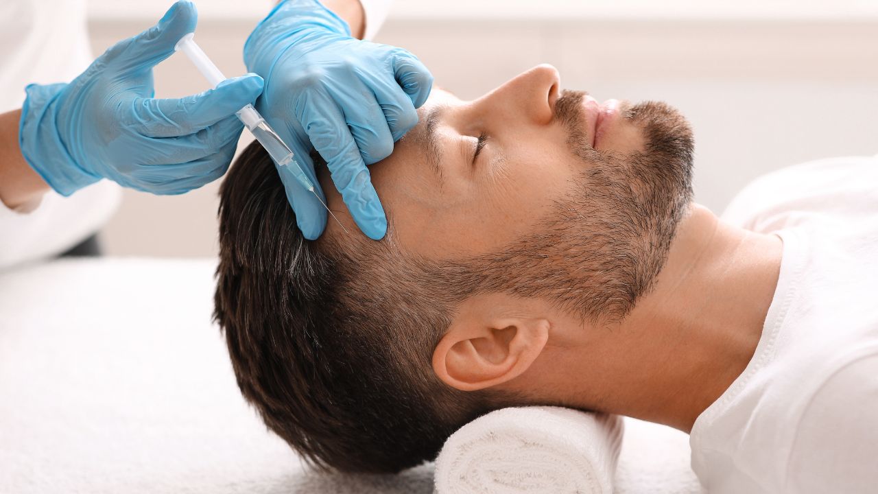 PRP injection process